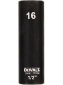 Вложка ударна удължена DeWALT 16 мм 1/2" DT7550