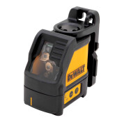 Линеен лазерен нивелир DeWALT DW088K червен с два лъча и подарък тринога