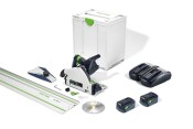 Акумулаторен потъващ циркулярен трион TSC 55 5,0 KEBI-Plus/XL-FS