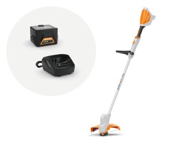 Акумулаторна коса STIHL FSA 57 тип тример с 1 батерия и зарядно 36 V 1.6 Ah 280 мм