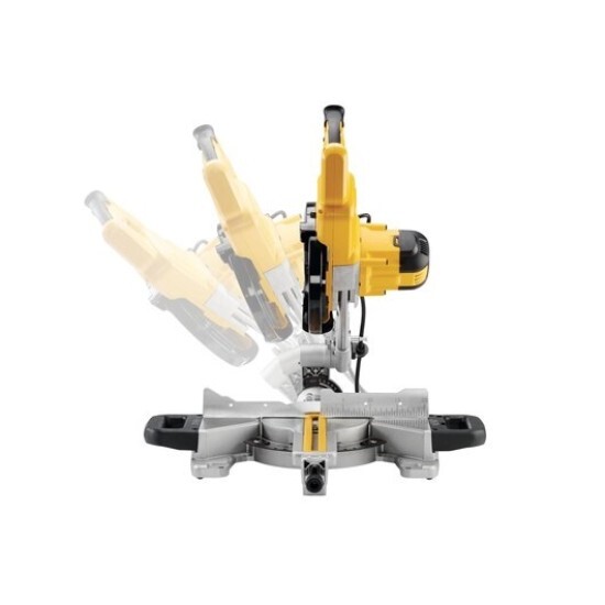 Циркуляр настолен с герунг DeWalt DWS773, 1300W, ф 216x30мм