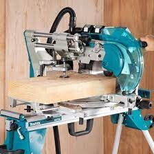 Акумулаторен настолен циркуляр Makita DLS211ZU, 18+18V, ф 305мм