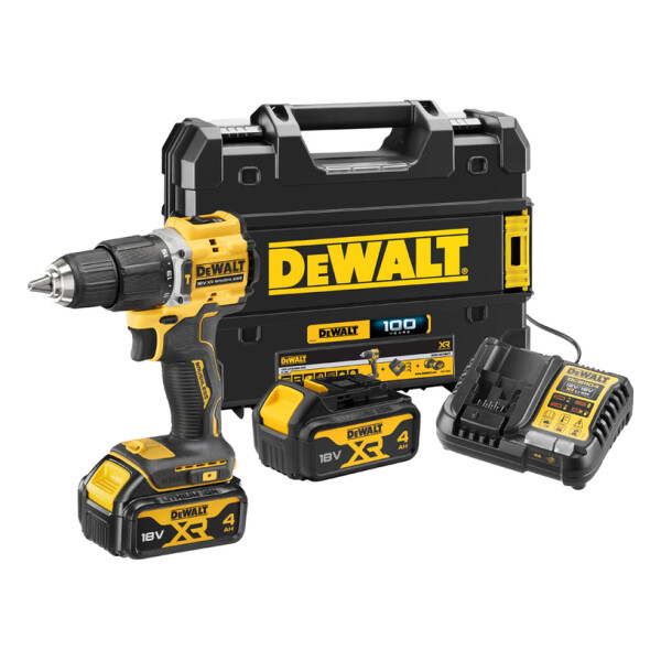 Акумулаторен ударен винтоверт DeWALT DCD100YM2T, 18V, 4 Ah, 68 Nm